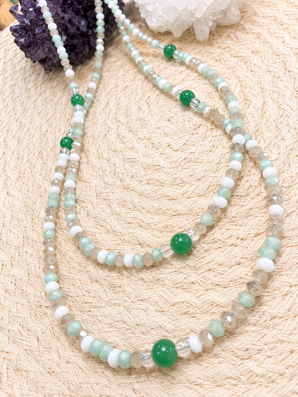 Producto - Collar cristal Cuarzo verde