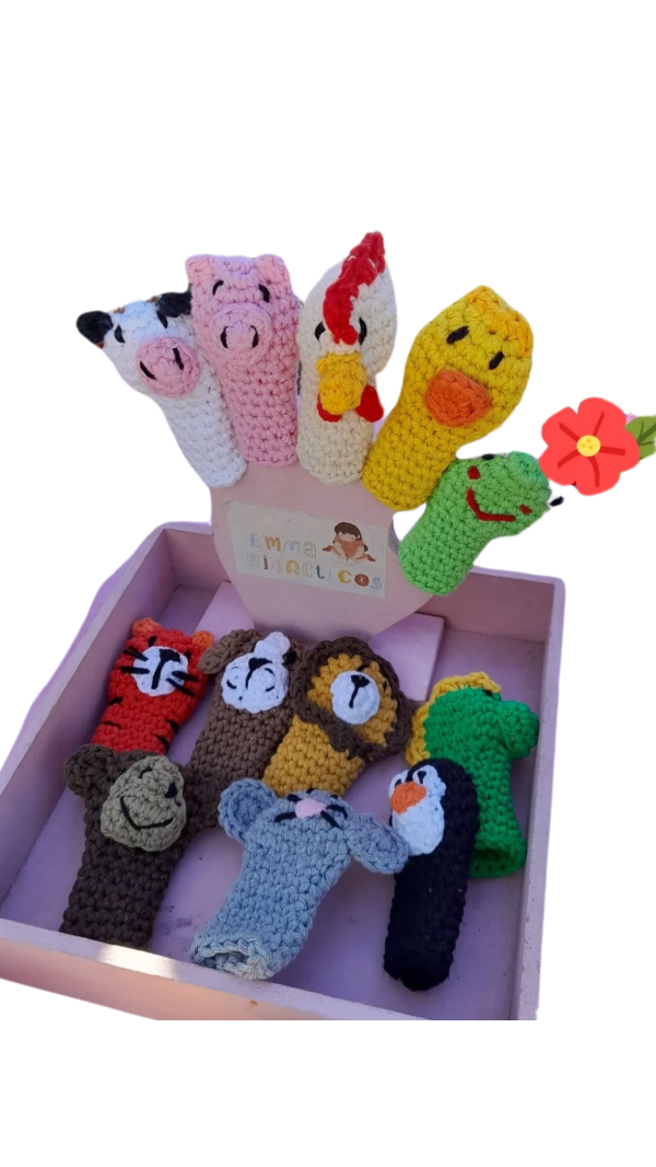 Producto - Títeres de dedo personalizados (foto ilustrativa)