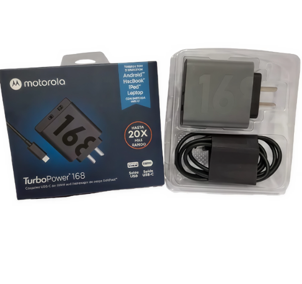 Producto - CARGADOR MOTOROLA 168 W DUO TURBO POWER