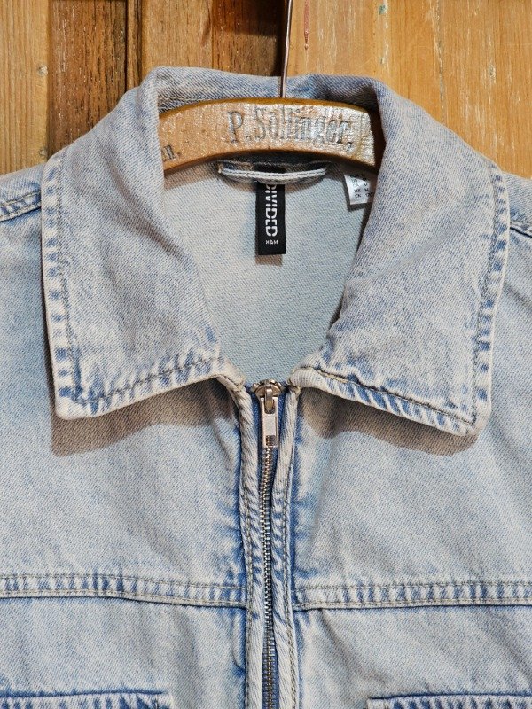 Producto - Campera de Jean HM Celeste t.M - 1
