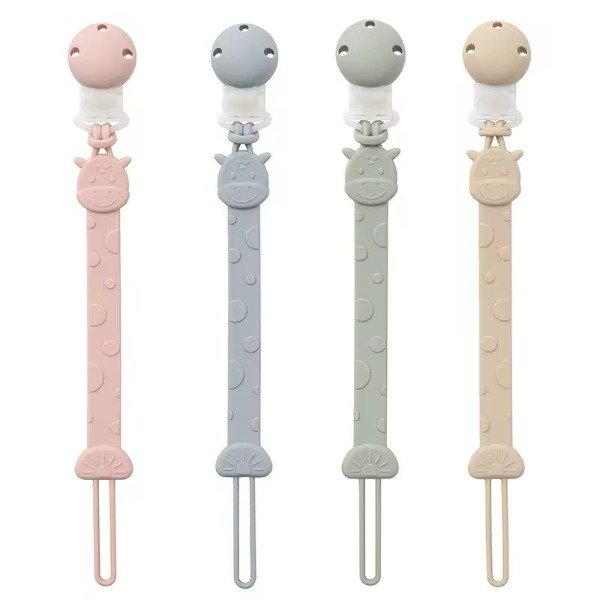 Producto - portachupete silicona jirafa