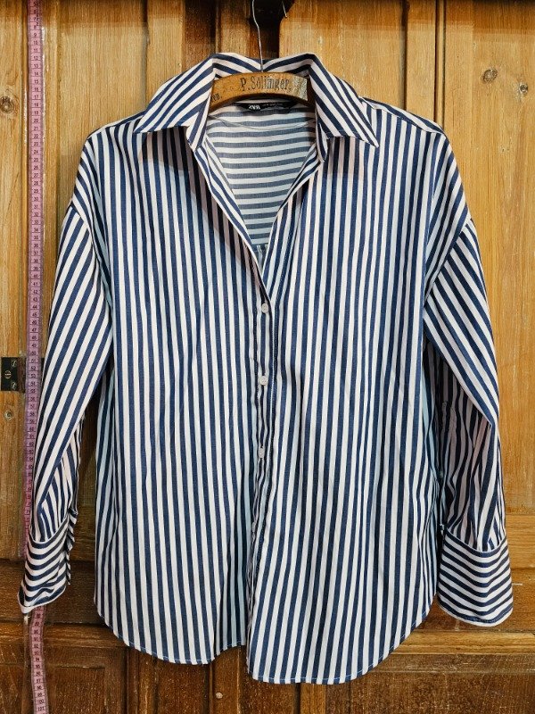 Producto - Camisa Zara Rayada T.XS