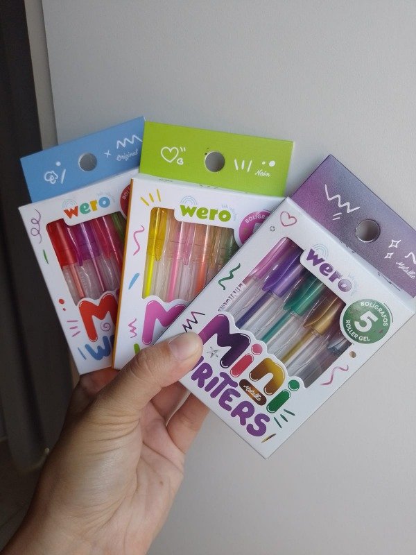 Producto - Mini lapiceras x5 Wero