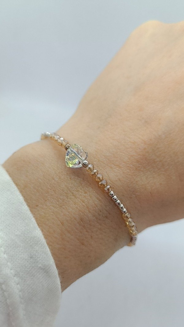 Producto - Pulsera Plata y cristales Sw (2 colores) - 3