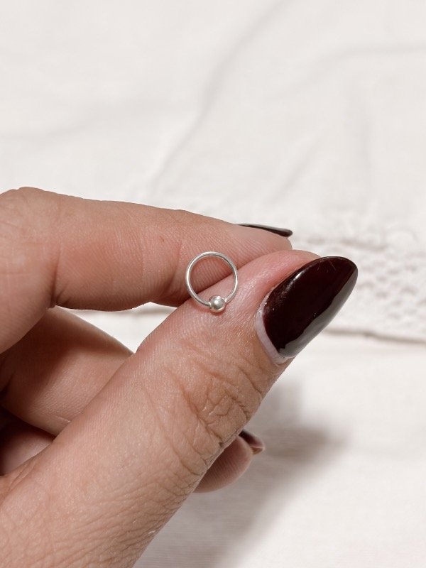 Producto - Argollita cubano bolita 0.8mm - 0