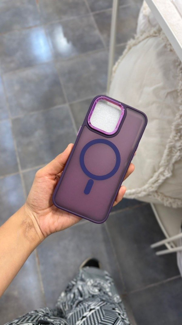 Producto - Funda Magnetica MAGSAFE Violeta (Iphone 14 Pro Max)