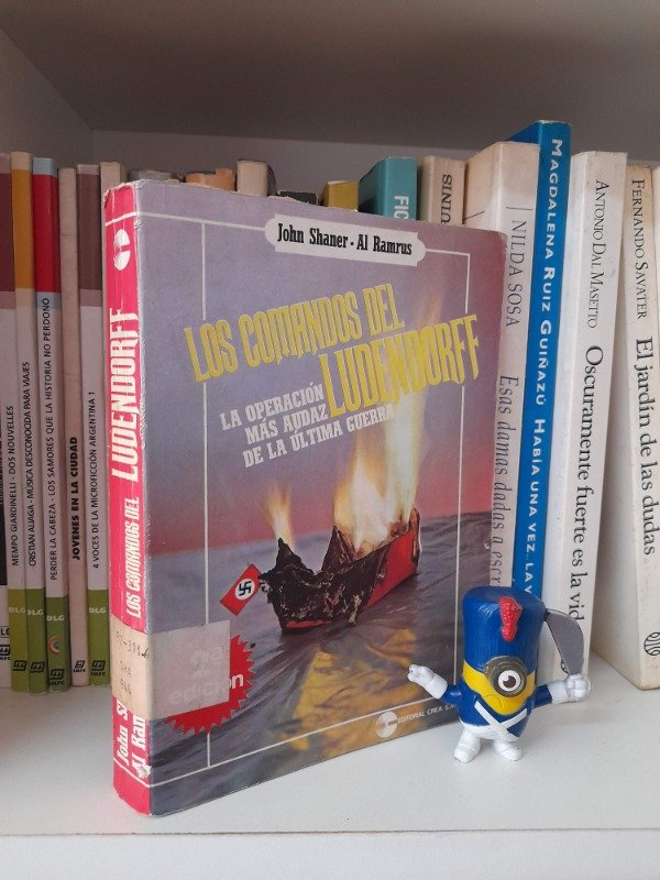 Producto - Los Comandos Del Ludendorff - Jhon Shaner - Al Ramrus - Editorial Crea - 1