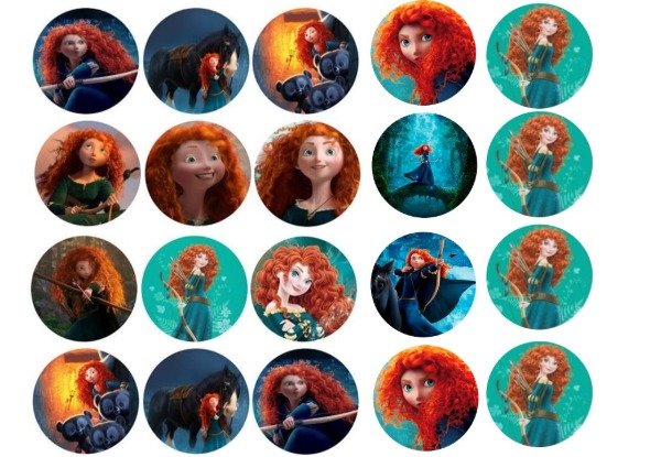 Producto - LAMINA PRINCESA MERIDA 2