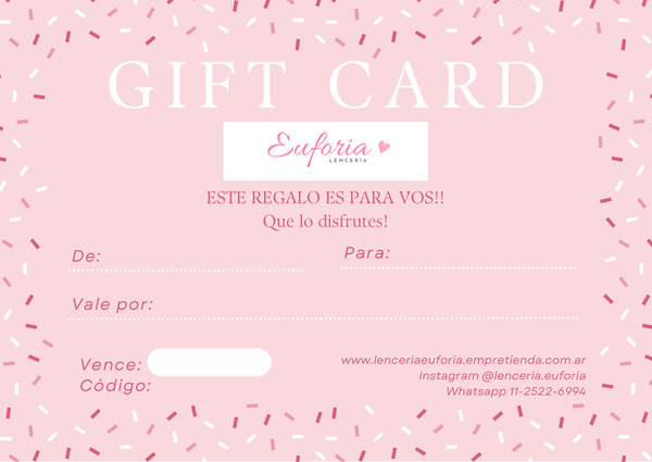 Producto - Gift Card 15.000