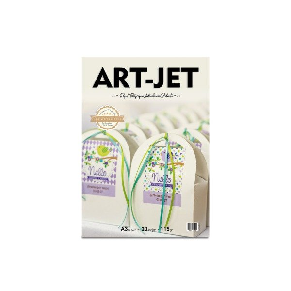 Producto - Papel fotografico autoadhesivo 115gr x20H