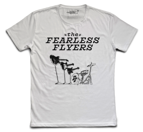 Producto - The Fearless Flyers - Remera Blanca