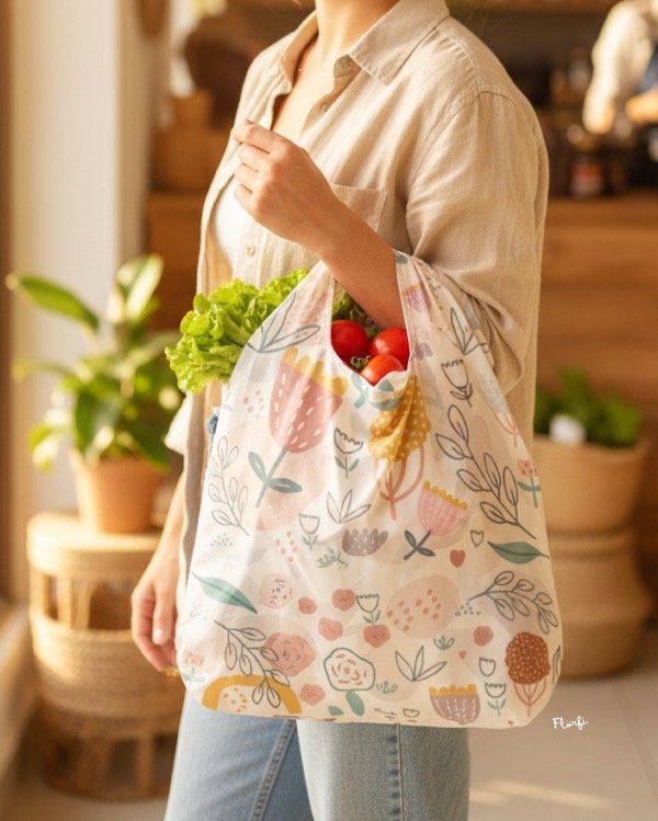 Producto - Bolsa impermeable Flores