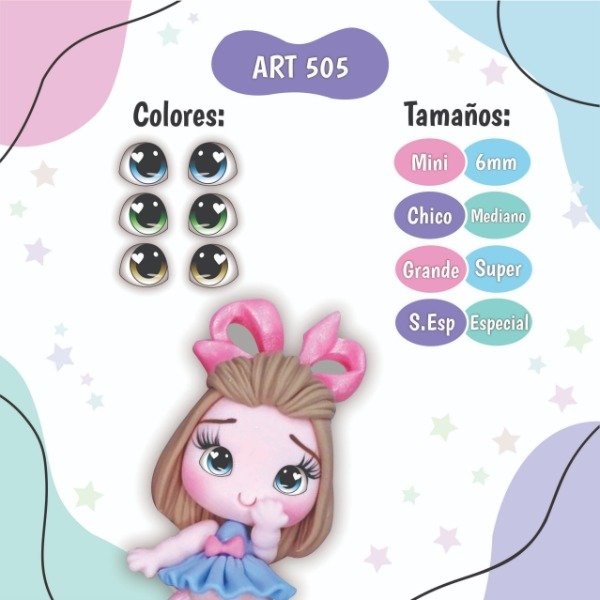 Producto - Ojito 3D art 505 Sofia Gomez