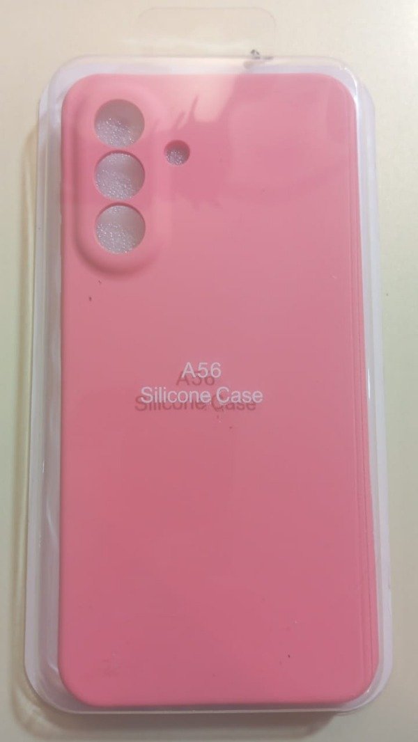 Producto - Funda Silicone Case Rosa para Samsung A56