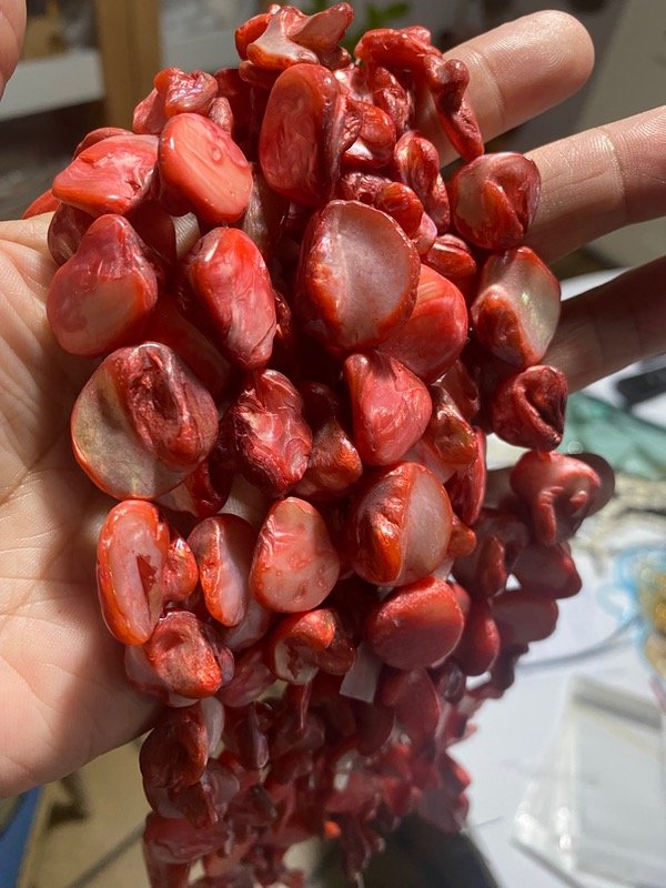 Producto - Nácar rojo XL