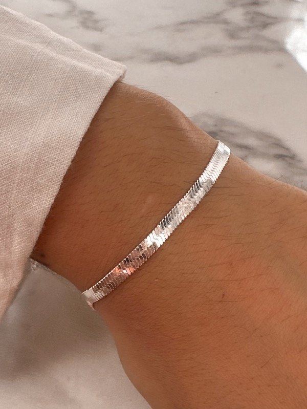 Producto - Pulsera Azalea Acero Blanco