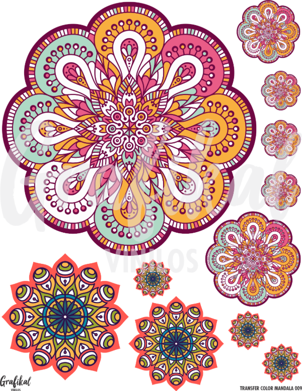 Producto - Transfer Color Mándala 009