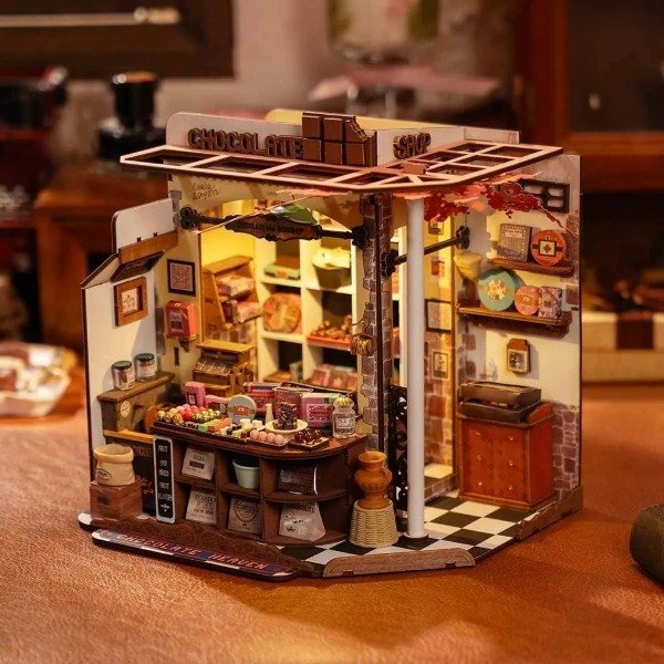 Producto - Robotime Rolife Chocolatería de Henry (Henry's Chocolate) DG174 - 2