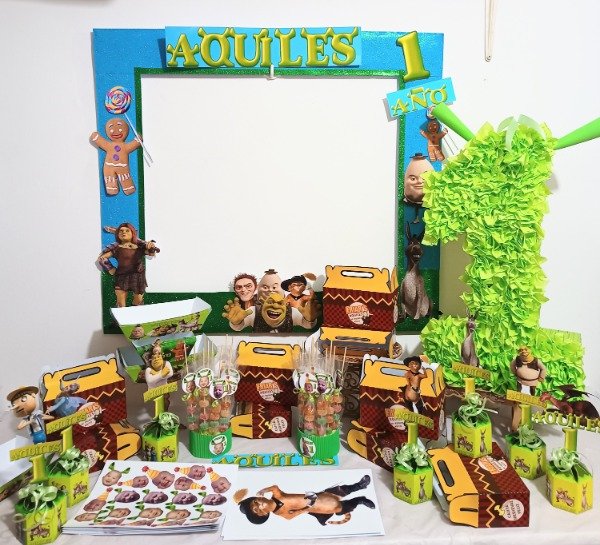 Producto - Cuadro selfie shrek