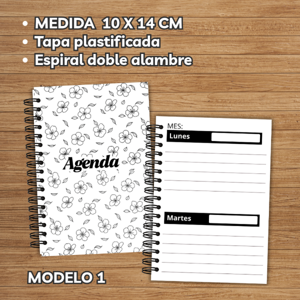 Producto - Agenda Mini Petit ( 10 x 14 cm) - 1