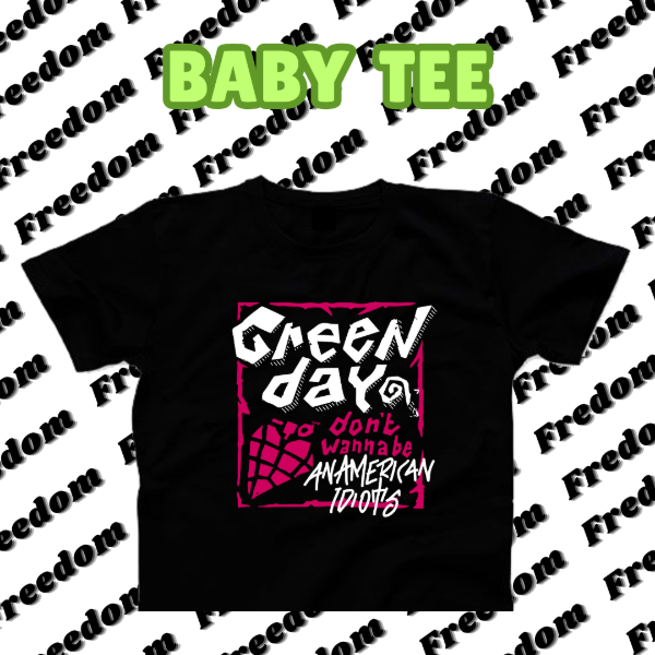 Producto - Baby tee Don't wanna be american idiot