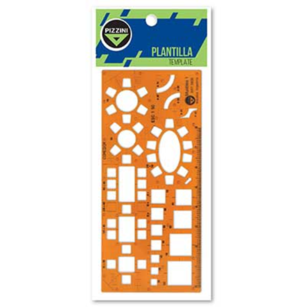 Producto - Plantilla muebles 1 Esc1:50 Flexible. Na - 5809