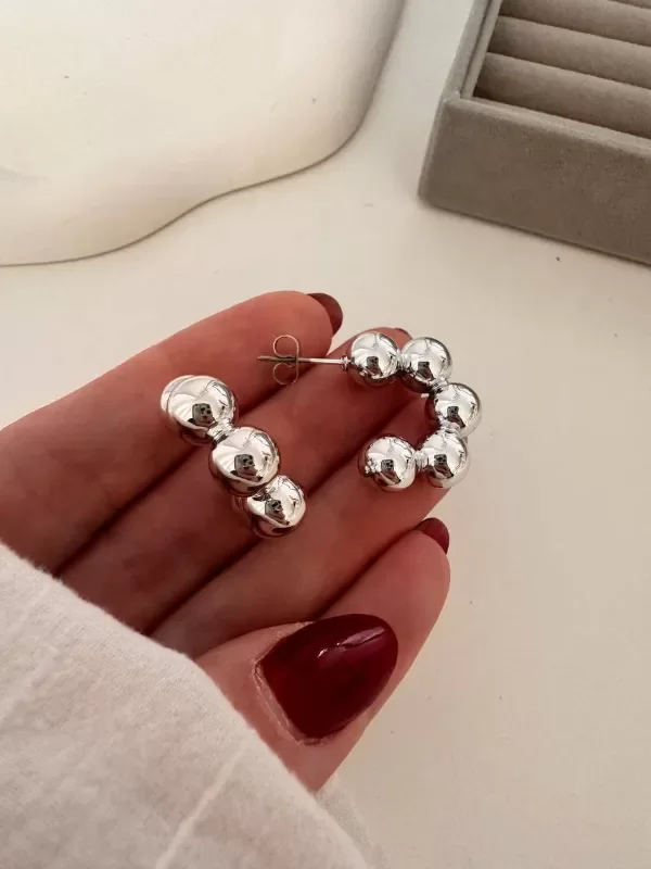 Producto - Aros bolitas AQ