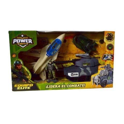 Producto - SET DE VEHICULOS MILITARES 4 PIEZAS EN CAJA 43X24X10CM