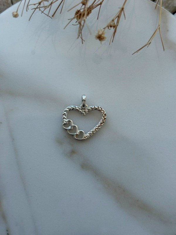 Producto - Dije Triple Corazón - 0