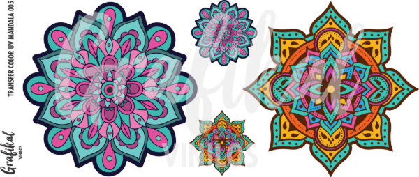 Producto - Transfer Color UV Mándala 005
