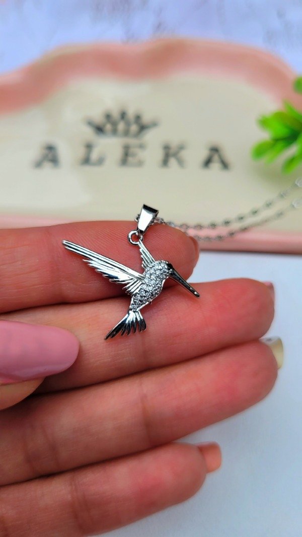 Producto - Colibrí con strass de acero quirúrgico - 3