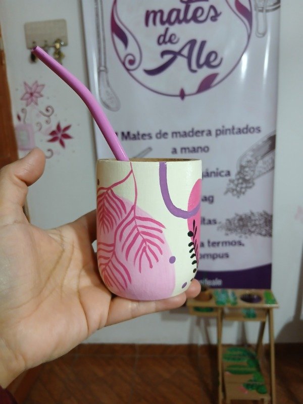 Producto - Mate "ROSA PASTEL" - 3