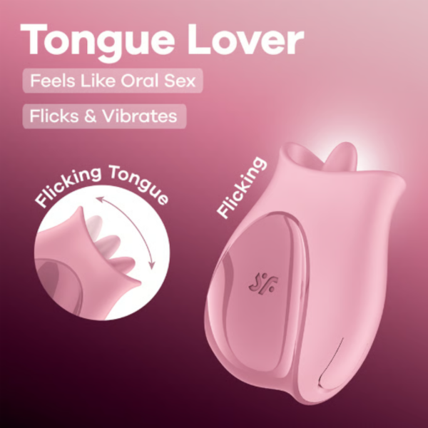 Producto - Estimulador de Clítoris - Lengua y Vibración Satisfyer Tongue Lover (Recargable) - 5