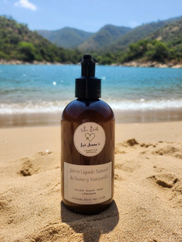 Producto - Jabón Líquido Natural de Avena y Manzanilla
