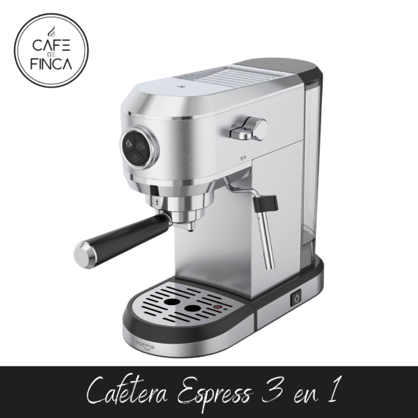 Producto - Cafetera Espress multicápsula 3 en 1
