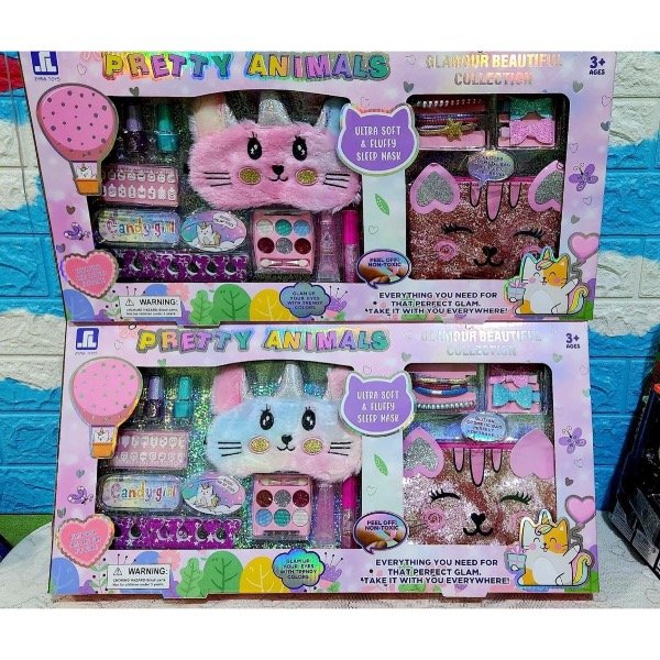Producto - Set maquillaje con antifaz y neceser