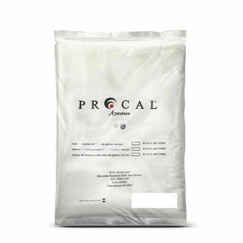 Producto - Azúcar impalpable x5kg Procal