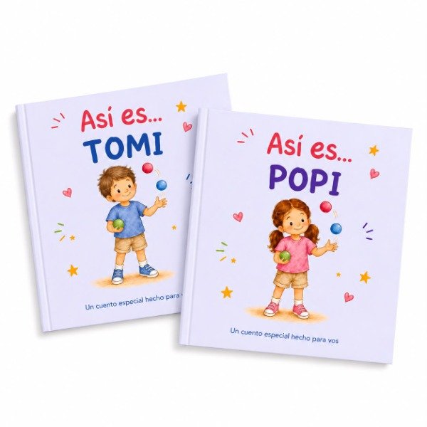 Producto - Así es . . . (Cuento personalizado)