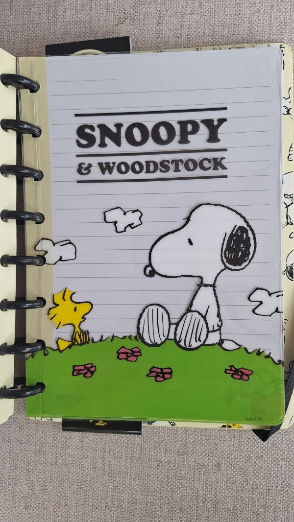 Producto - Cuaderno Snoopy con sistema discos - 2