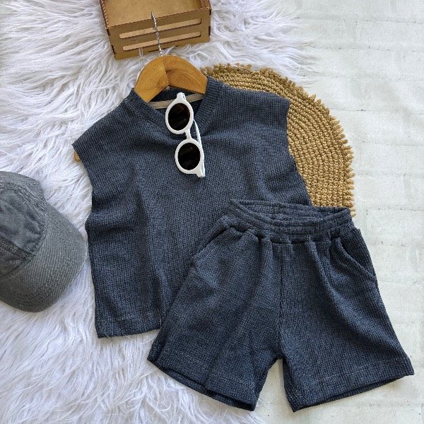 Producto - Conjunto Adam en color AZUL línea de bebé