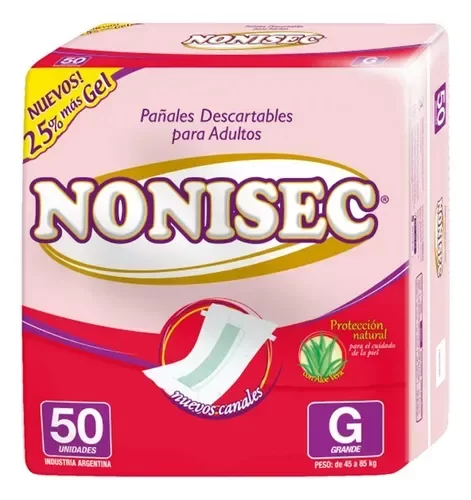 Producto - PAÑAL ADULTO NONISEC G X 50