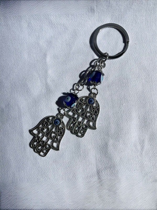 Producto - LLAVERO MANO HAMSA DOBLE