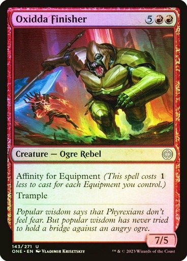 Producto - Oxidda Finisher Foil  Phyrexia: All Will Be One