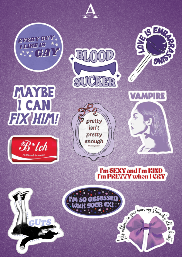 Producto - Plancha de Stickers GUTS
