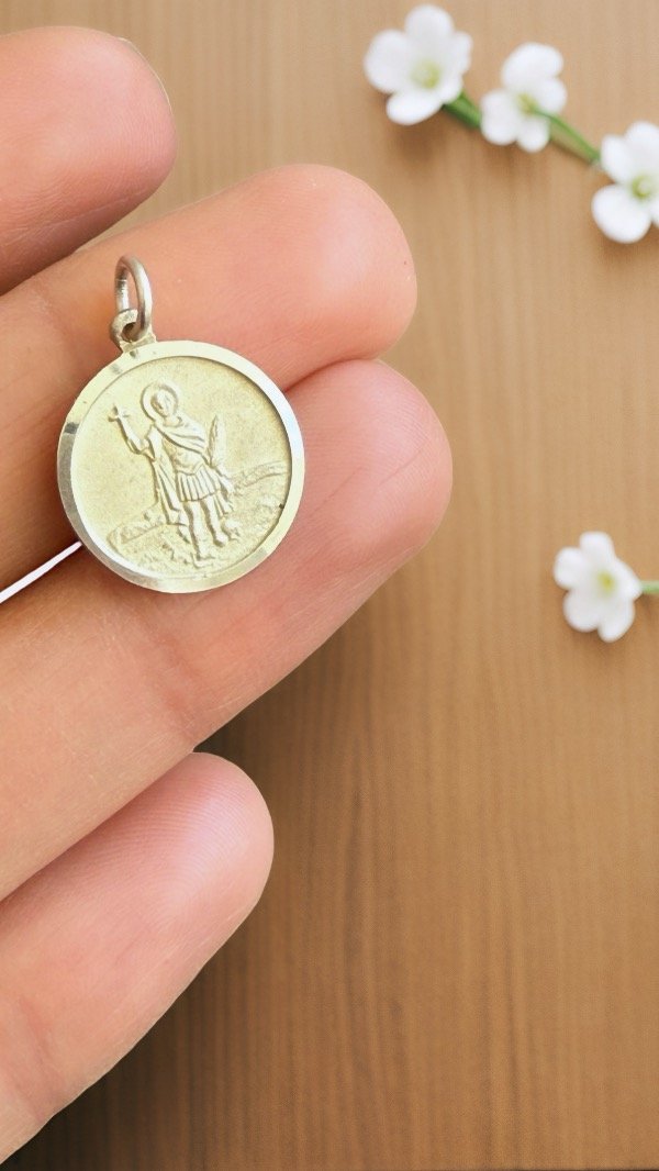 Producto - Medalla San Expedito de Plata 15MM D166