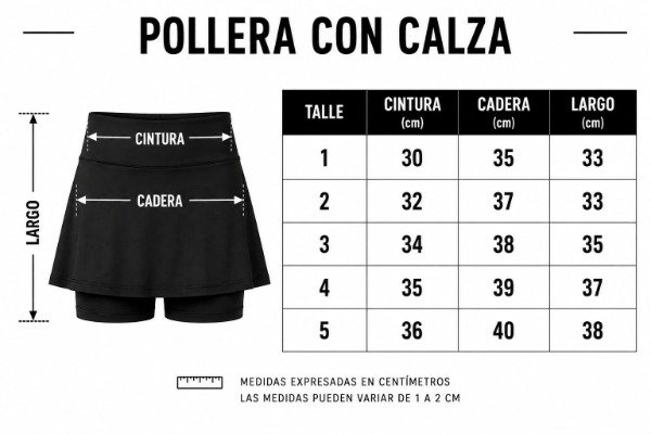 Producto - Pollera con Calza - 2