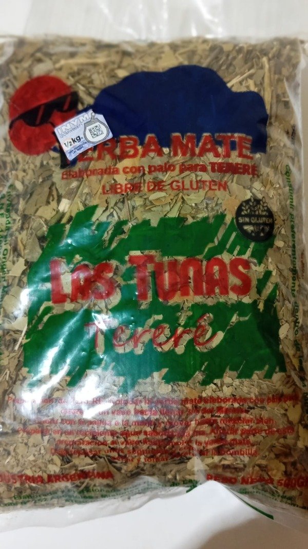 Producto - Yerba Las Tunas Canchada x 500 grs