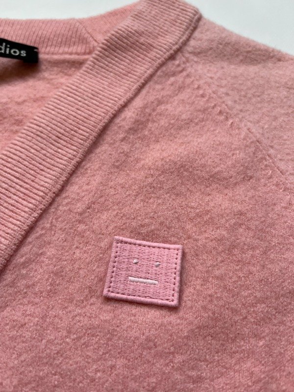 Producto - Acne Studios Face Motif Wool Cardigan - 5