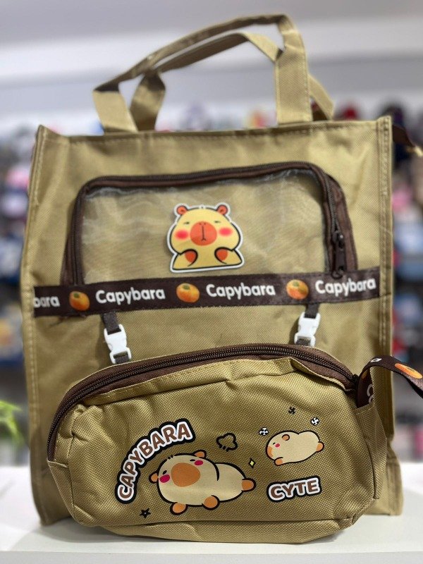 Producto - Bolso de capibara incluye cartuchera