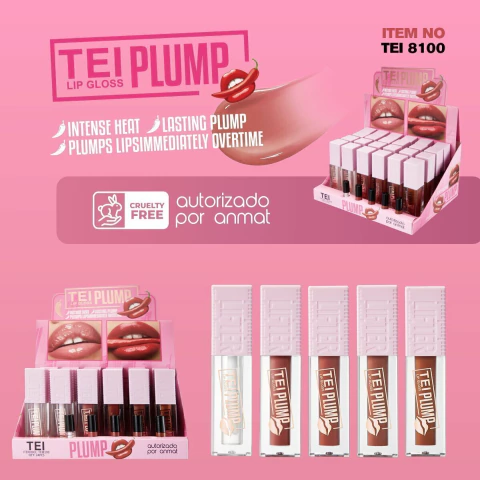 Producto - Labial tei plump gloss voluminizador picante